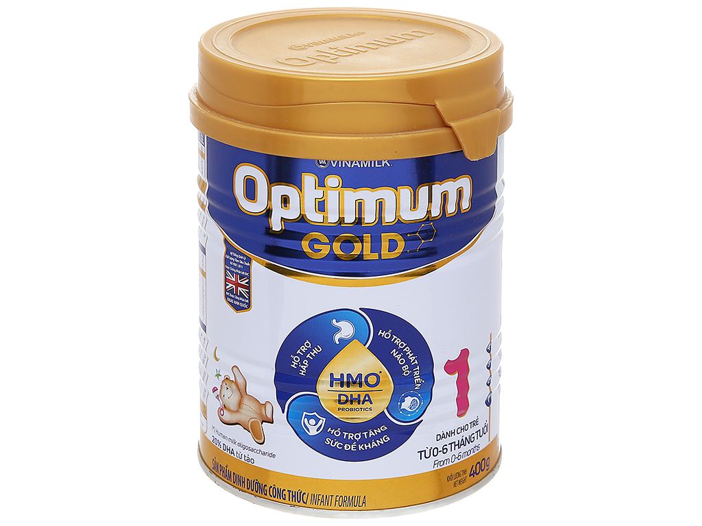 Sữa bột Optimum Gold số 1 lon 400g 1