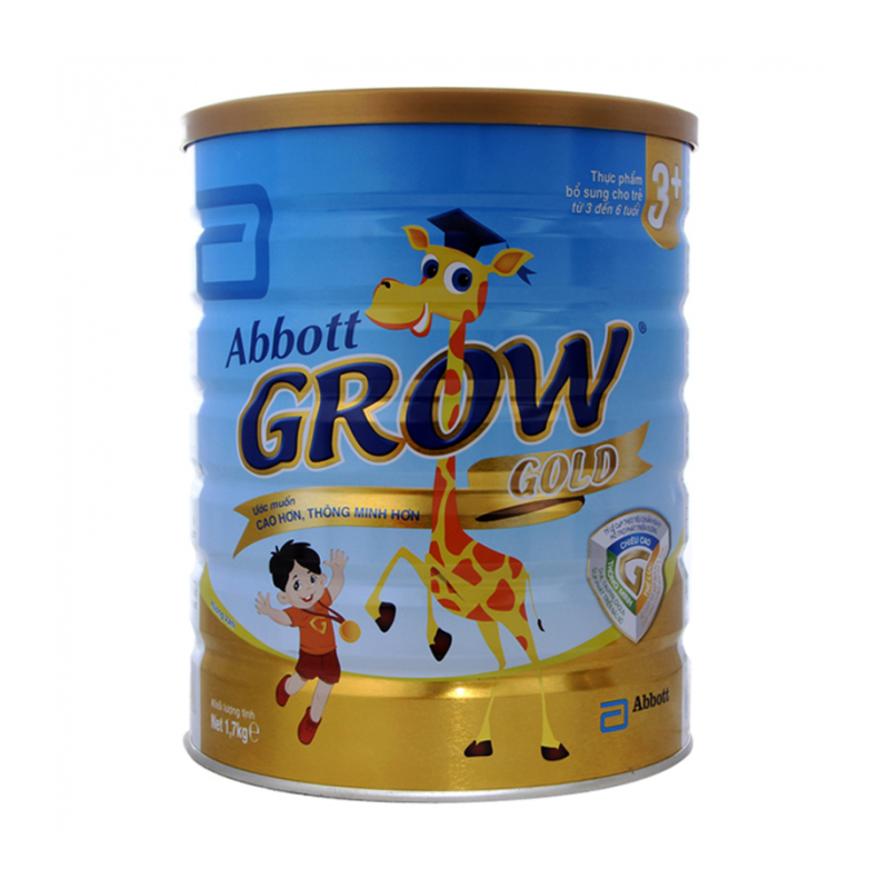 Sữa bột Abbott Grow 3+ vani 1.7kg giá tốt - AVAKids.com