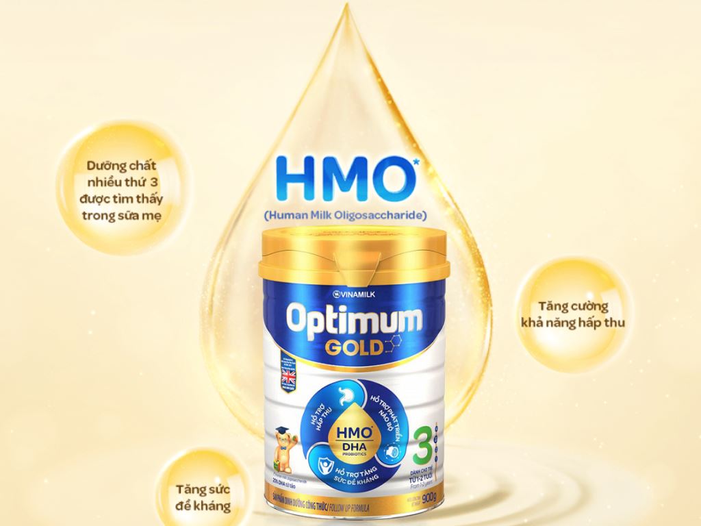 Sữa bột Optimum Gold số 3 lon 900g 2