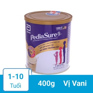 Sữa bột Abbott PediaSure B/A hương vani lon 400g