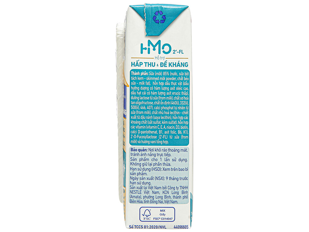 Lốc 4 hộp sữa dinh dưỡng pha sẵn Nestlé Nan Optipro Kid 180ml 8