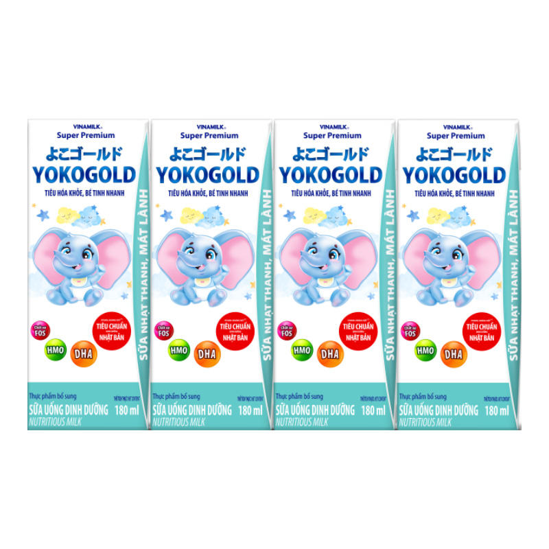 Combo 2 thùng 48 hộp sữa pha sẵn YokoGold 180 ml (từ 1 tuổi) 13
