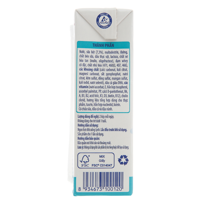 Combo 2 thùng 48 hộp sữa pha sẵn YokoGold 180 ml (từ 1 tuổi) 18