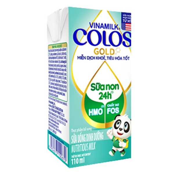 Sữa uống dinh dưỡng Vinamilk Colosgold 110ml - AVAKids.com