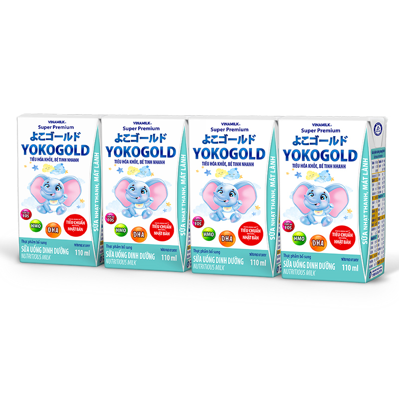 Combo 2 thùng 48 hộp sữa pha sẵn YokoGold hộp 110 ml (từ 1 tuổi) 13