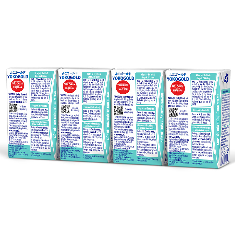 Combo 2 thùng 48 hộp sữa pha sẵn YokoGold hộp 110 ml (từ 1 tuổi) 15