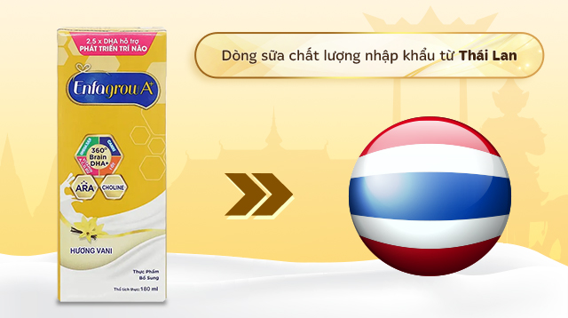 Sữa pha sẵn Enfagrow A+ 360° Brain DHA+ hương vani - Nơi sản xuất Sữa pha sẵn Enfagrow A+ 360° Brain DHA+ hương vani - Nơi sản xuất