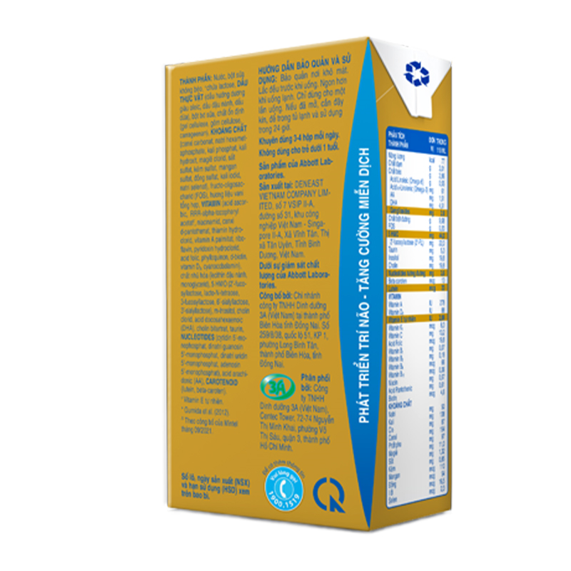 Combo 2 thùng 48 hộp sữa pha sẵn Similac hương vani 110 ml (từ 1 tuổi) 9