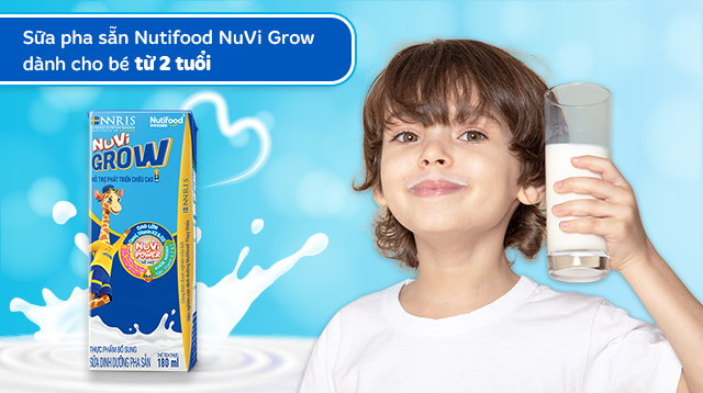 Sữa dành cho trẻ từ 2 tuổi