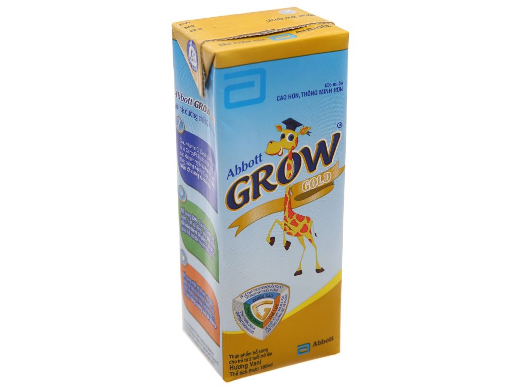 Sữa bột pha sẵn Abbott Grow Advance vani 180ml 2