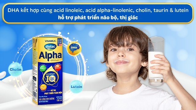 DHA hỗ trợ phát triển não bộ và thị giác