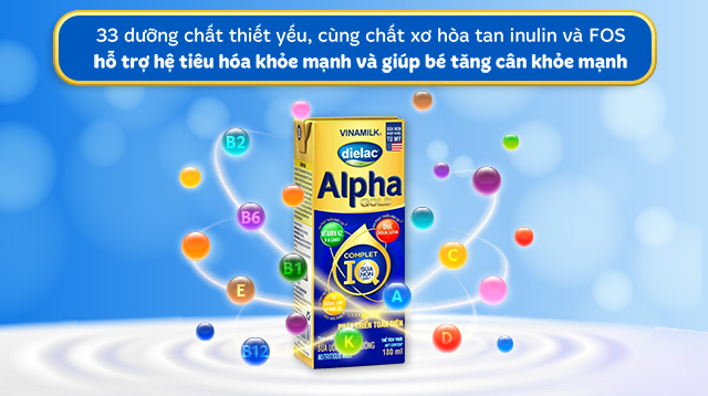 Cung cấp 33 dưỡng chất thiết yếu cho cơ thể
