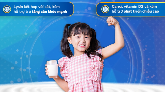 Tăng cân, phát triển chiều cao