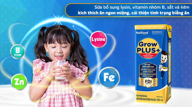 Hỗ trợ cải thiện tình trạng biếng ăn