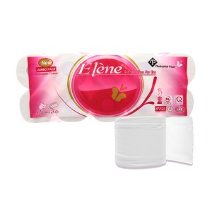 10 cuộn giấy vệ sinh Elène hồng 3 lớp