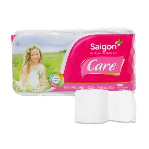 10 cuộn giấy vệ sinh Saigon Care 2 lớp