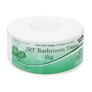 Giấy vệ sinh cuộn lớn An An JRT Bathroom 2 lớp 1kg (10cm x 12cm)