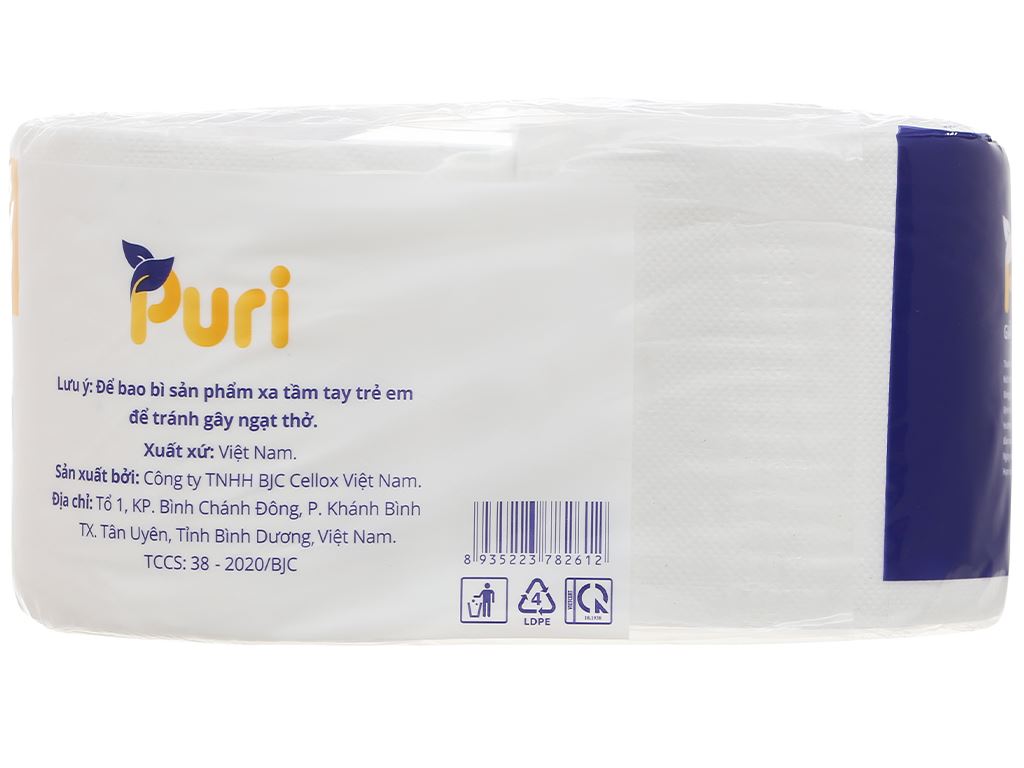 2 cuộn giấy vệ sinh Puri 2 lớp 2