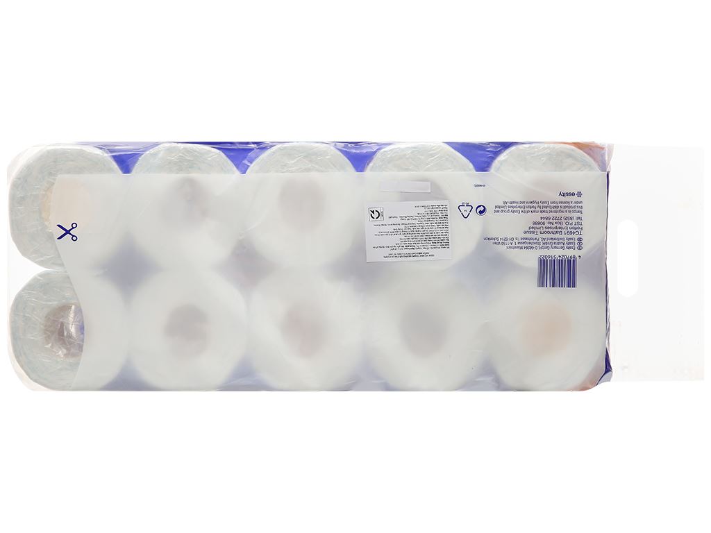 10 cuộn giấy vệ sinh Tempo hương gỗ táo 3 lớp 2
