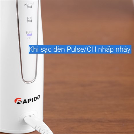 Máy tăm nước cầm tay Rapido RWF-150 Màu Trắng