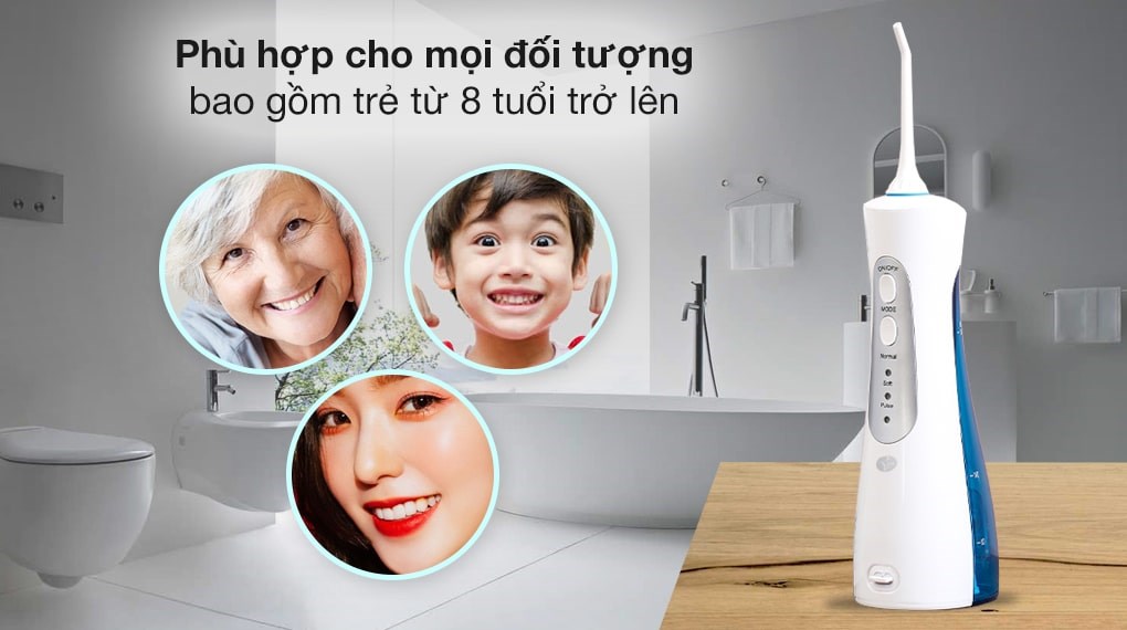 Máy tăm nước cầm tay Rio Beauty DCIR2