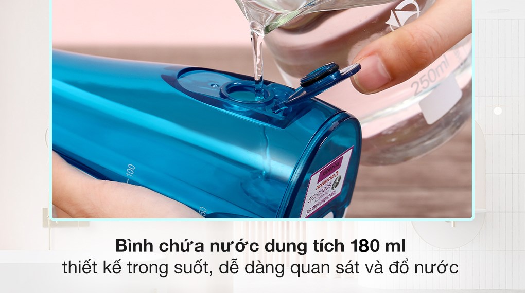 Máy tăm nước cầm tay Rio Beauty DCIR2