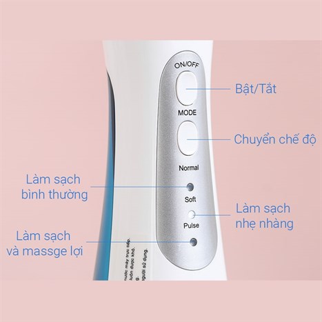 Máy tăm nước cầm tay Rio Beauty DCIR2 Màu Trắng