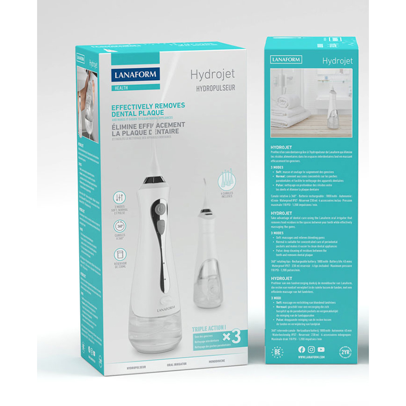 Máy tăm nước cầm tay Lanaform Hydrojet LA140303