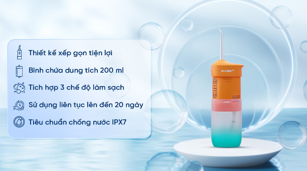 Máy tăm nước cầm tay Magic B-01