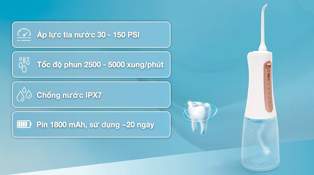 Máy tăm nước cầm tay Magic Eco PRO-82