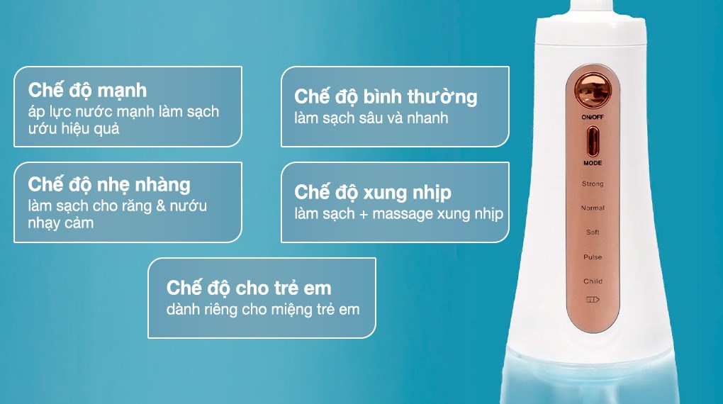 Máy tăm nước cầm tay Magic Eco PRO-82