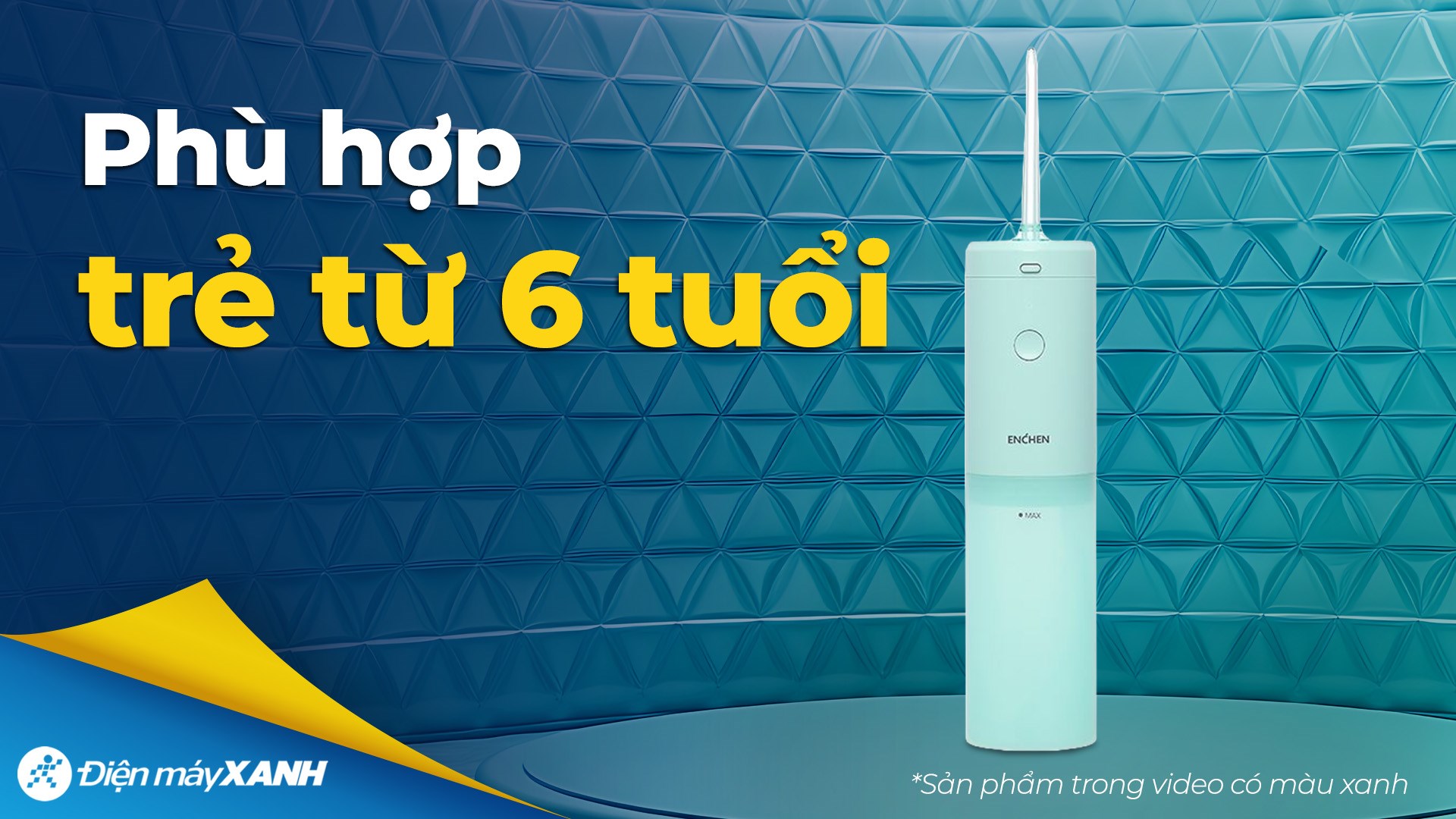 Máy tăm nước cầm tay Enchen Mint 3 - Tím