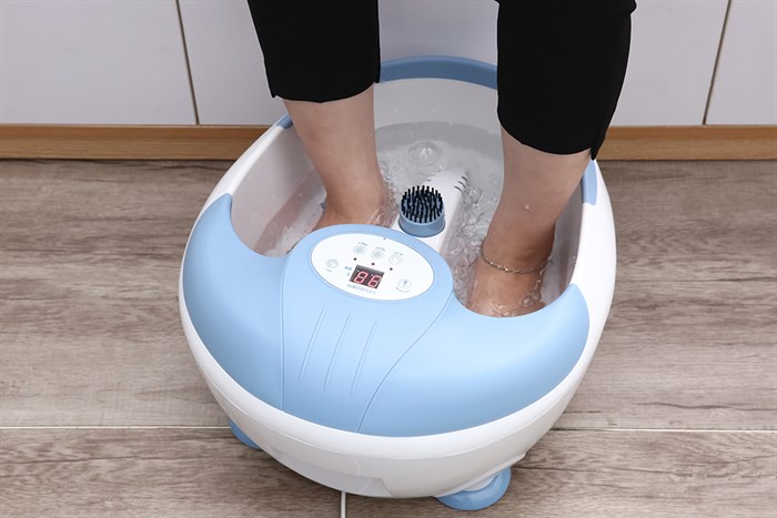 Bồn ngâm massage chân Lanaform LA110415 Màu Trắng - Xanh