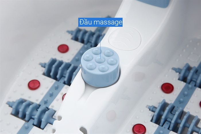 Bồn ngâm massage chân Lanaform LA110415 Màu Trắng - Xanh