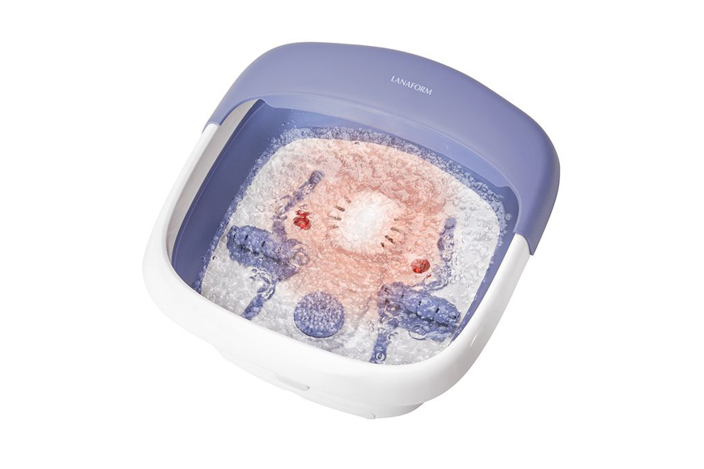 Bồn ngâm massage chân Lanaform LA110416 Màu Trắng - Tím