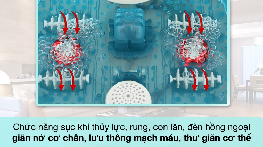 Bồn ngâm massage chân Rio Beauty FTBH5-EU
