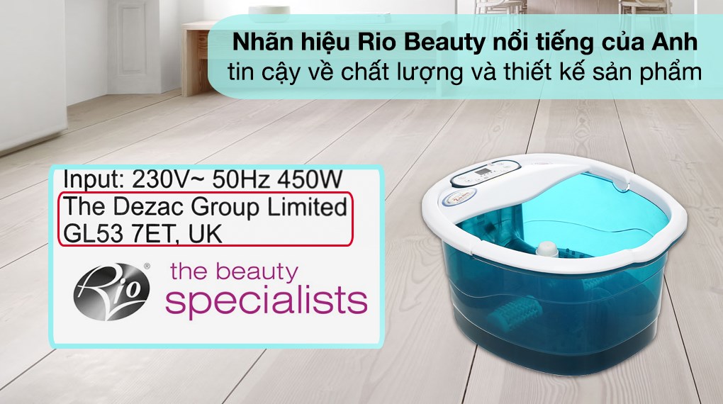 Bồn ngâm massage chân Rio FTBH7