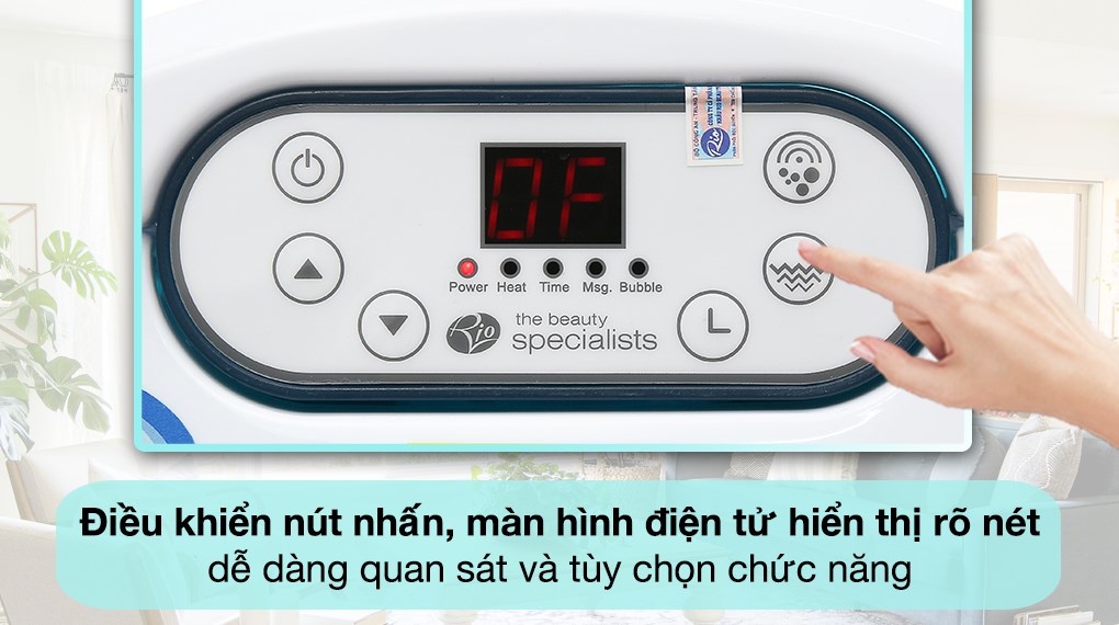 Bồn ngâm massage chân Rio FTBH7