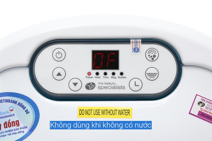 Bồn ngâm massage chân Rio FTBH7 Màu Xanh Dương