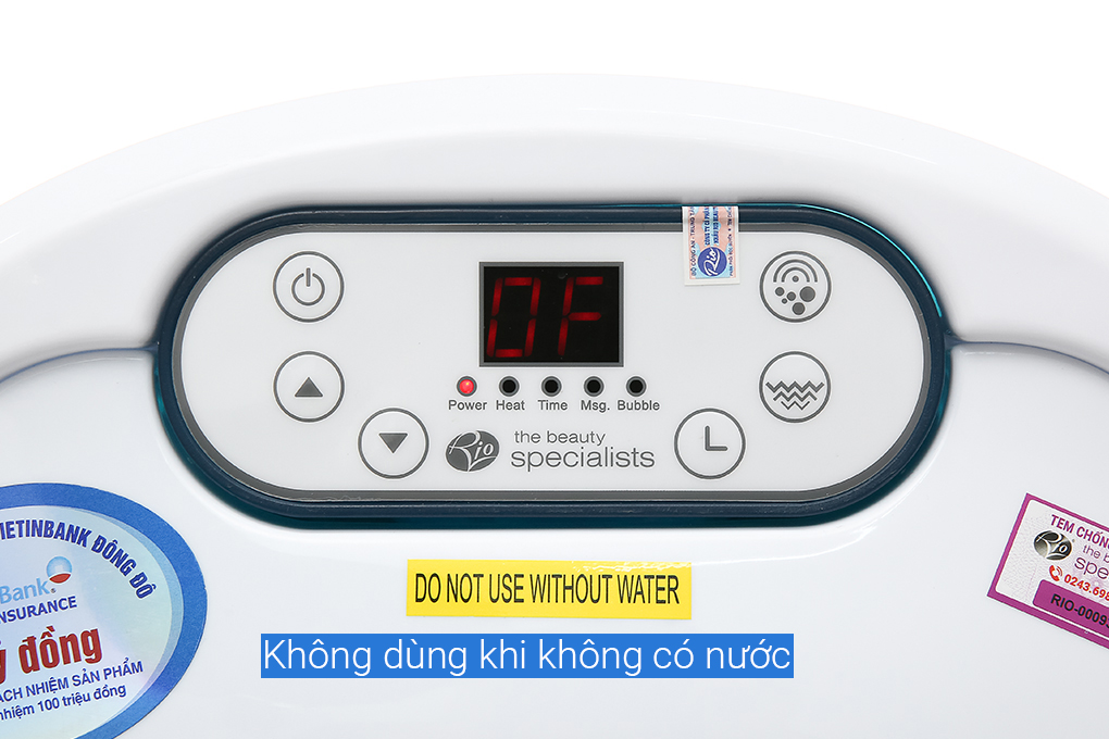 Bồn ngâm massage chân Rio FTBH7 - 5