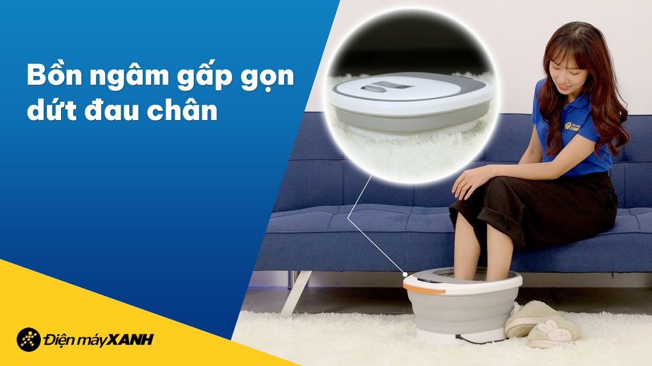 Bồn ngâm massage chân Kachi MK344