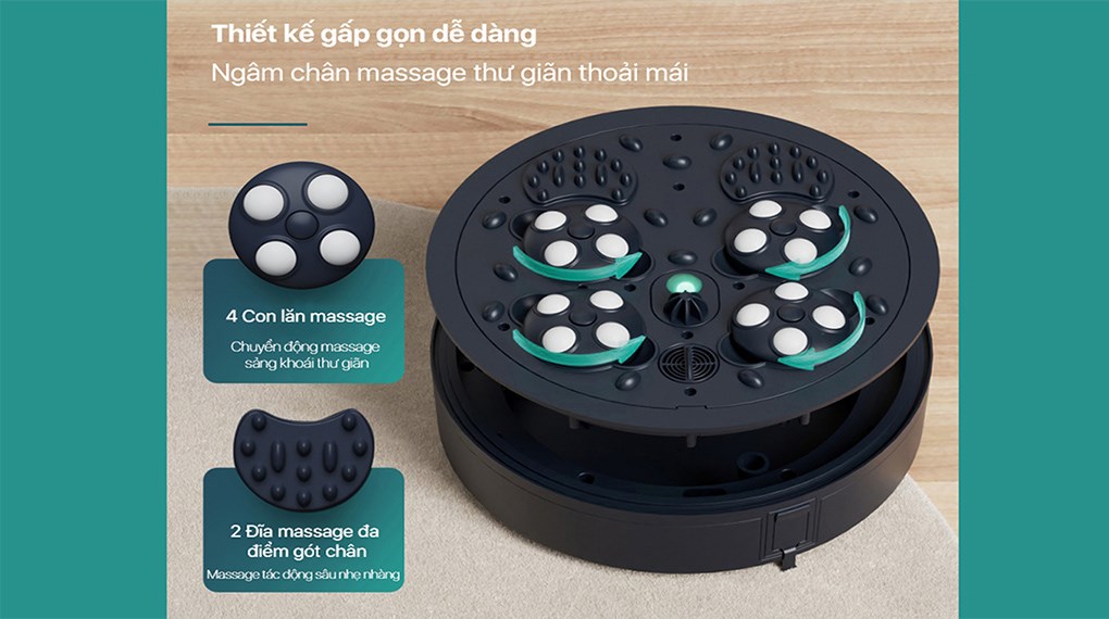 Bồn ngâm chân massage Philips PPM6501