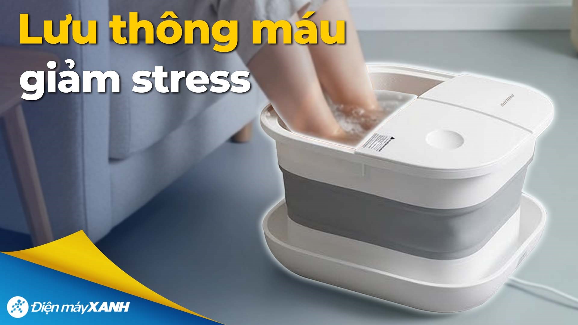 Bồn ngâm massage chân Philips PPM6502