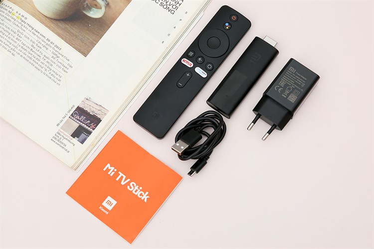 Đầu Thu Android TV Box Xiaomi Mi Stick Đen Màu Đen