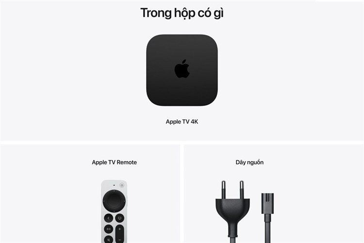 Apple TV 4K 128GB MN893 Màu Đen