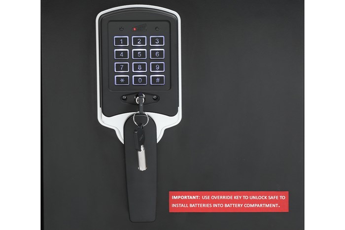 Két sắt 25,4 lít Honeywell khoá điện tử 2605 Màu Đen