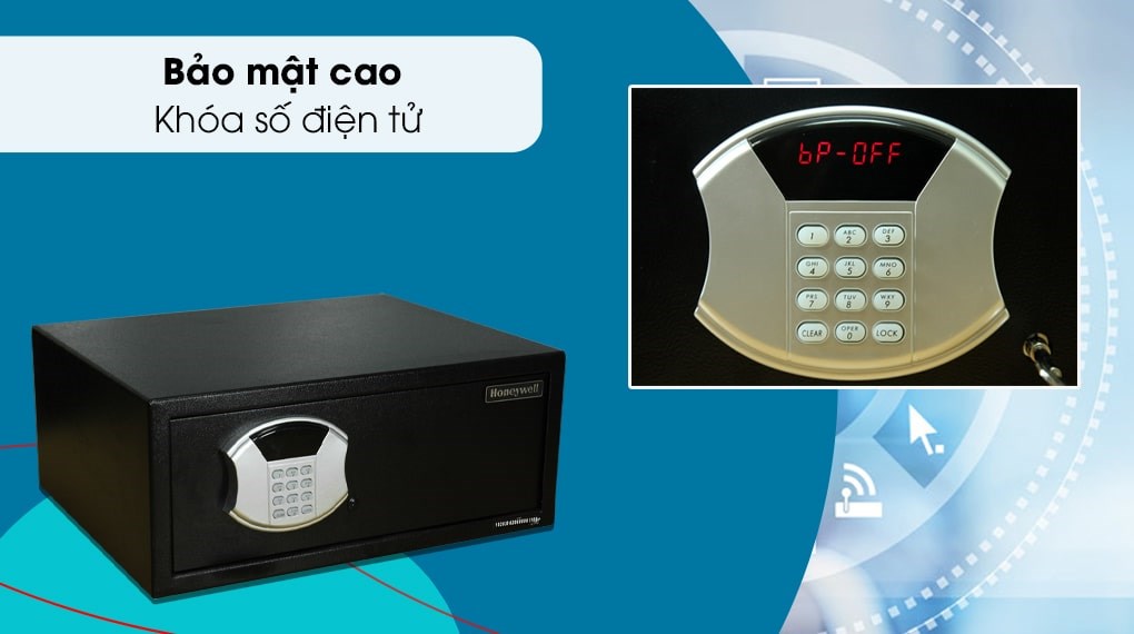 Két sắt 32,2 lít Honeywell khoá điện tử 5105