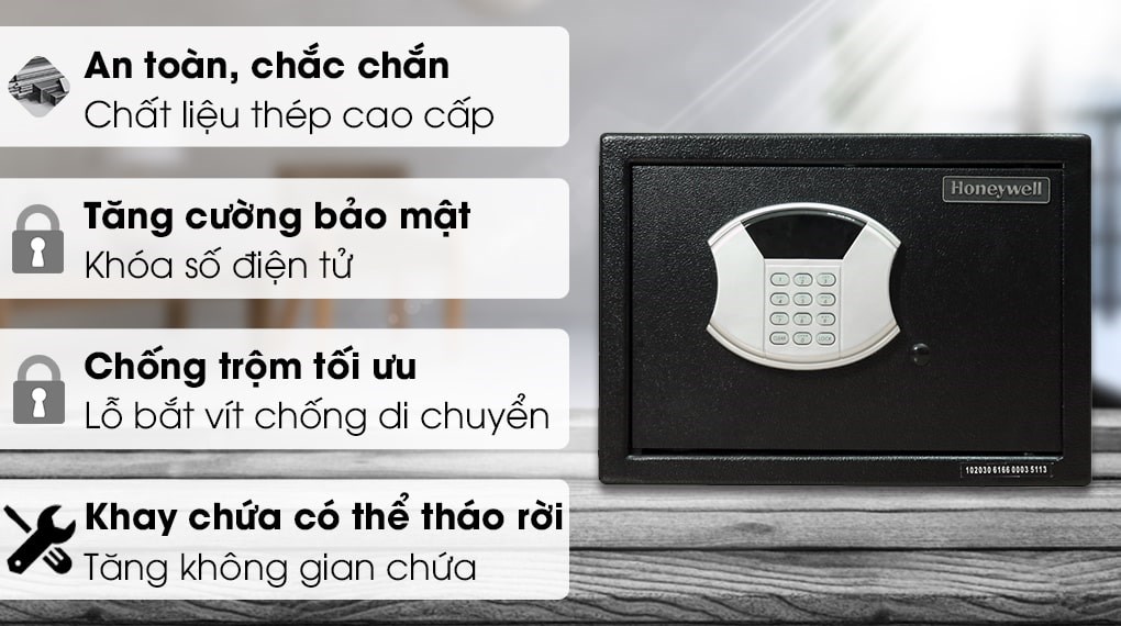 Két sắt văn phòng 14.1 lít Honeywell điện tử 5113