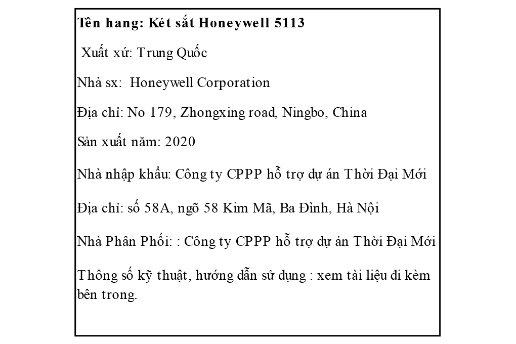 Két sắt văn phòng 14.1 lít Honeywell điện tử 5113 Màu Đen