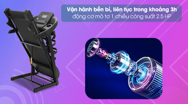 Máy chạy bộ thể dục Airbike Sports T500 Plus - 4